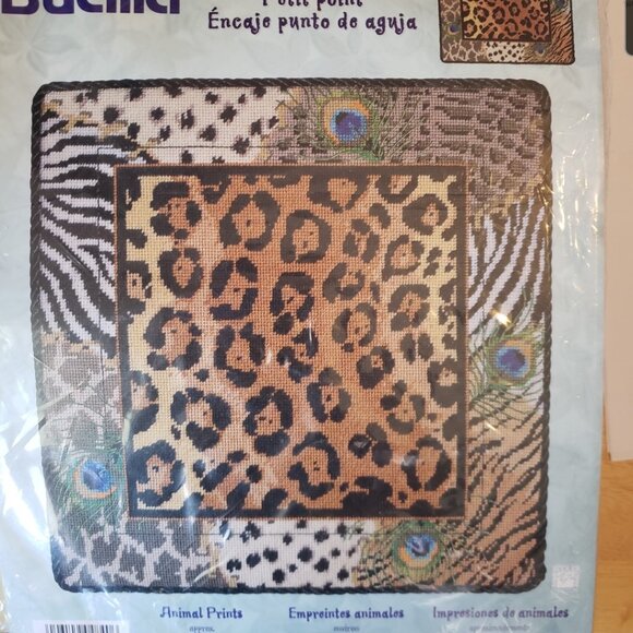 -Animal Prints needlepoint by Nancy Rossi Unopened - Picture 6 of 6